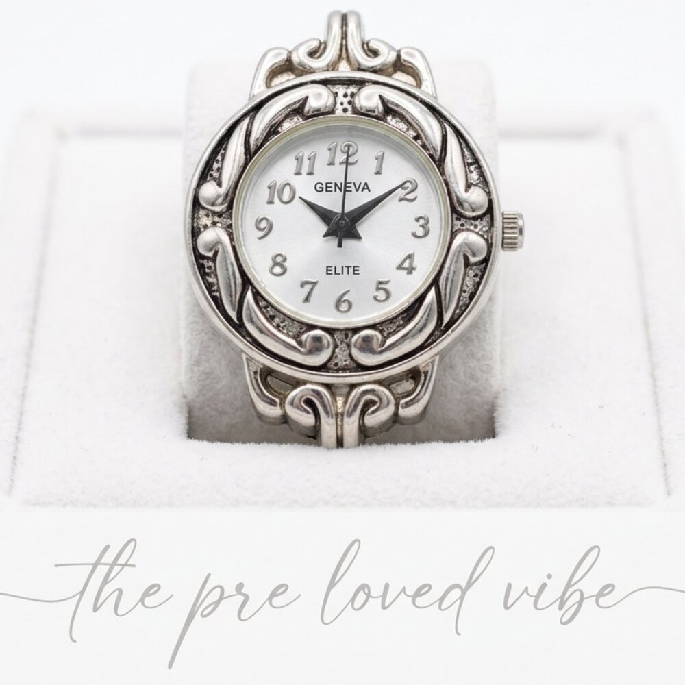 Geneva Quartz Watch Face Untested - image 1